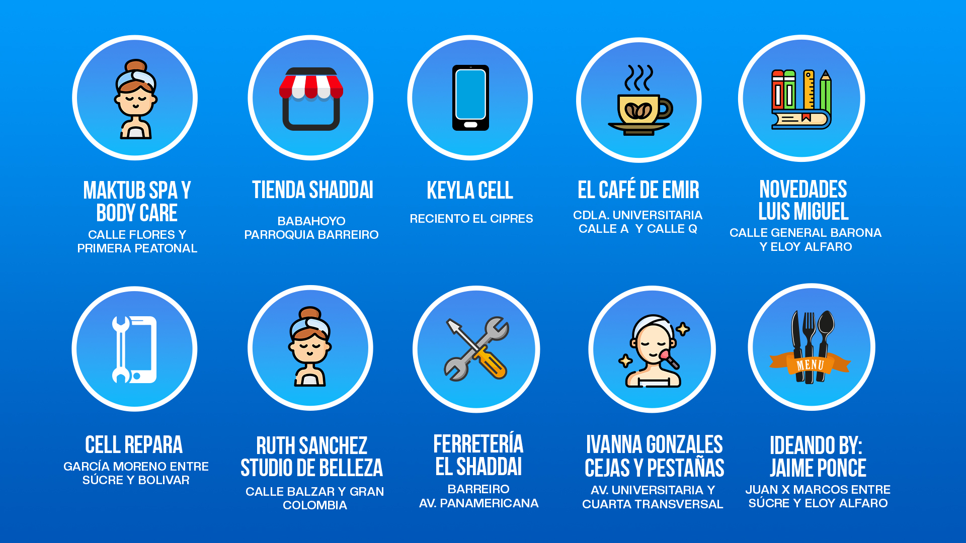 PRIMEROS COMERCIOS BABAHOYO