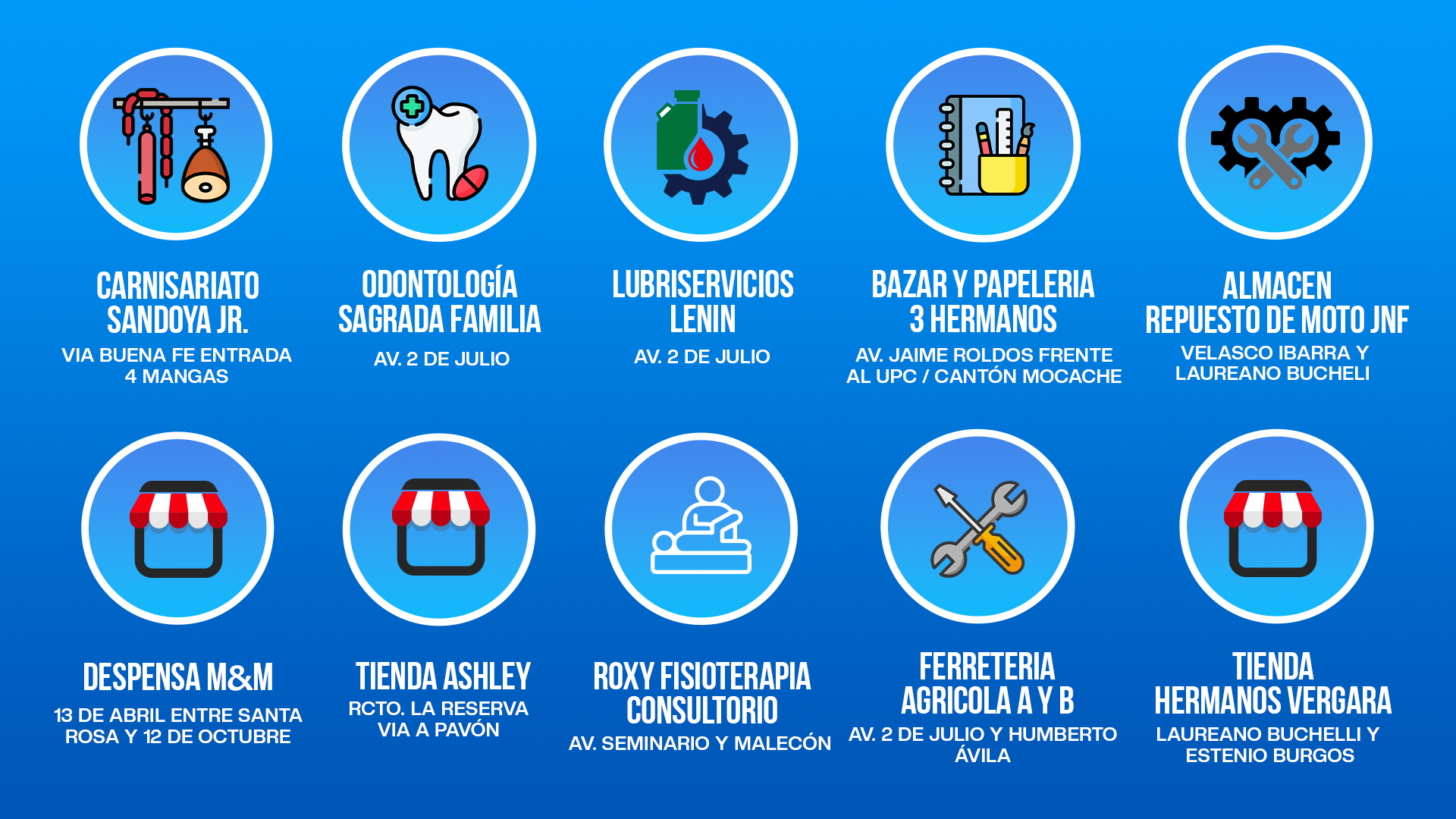 PRIMEROS COMERCIOS SAN CARLOS