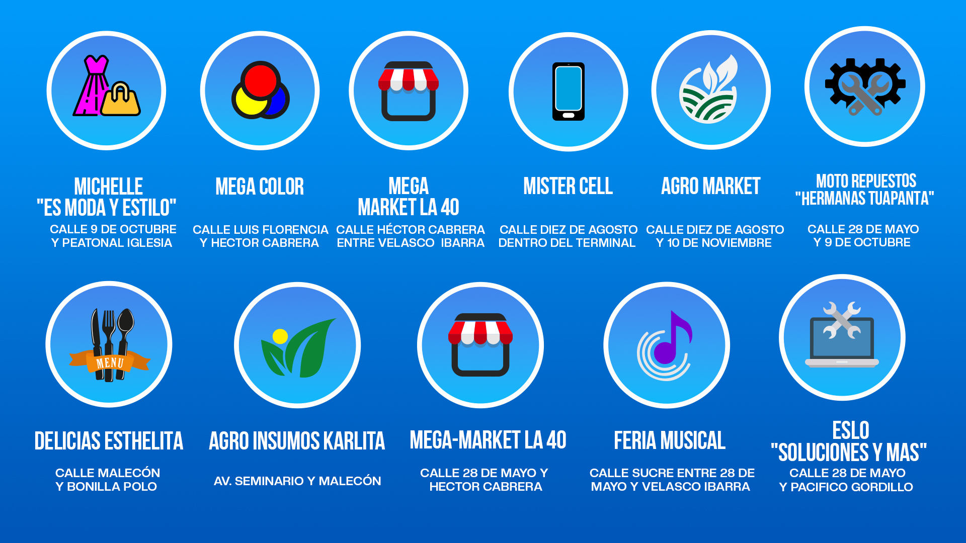 PRIMEROS COMERCIOS VENTANAS